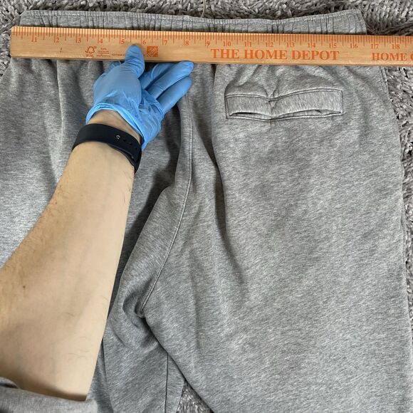 Nike Sportswear Club Fleece Sweat Pants Men's XL Gray Activewear Gym Running - Picture 6 of 8